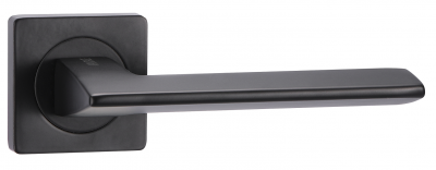 Ручка дверная Vantage V54BL-2 AL, чёрный/чёрный