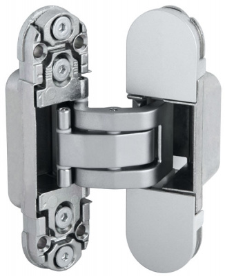 петля AGB (АГБ) ECLIPSE 2.0 (4 накладки в комплекте) мат.хром