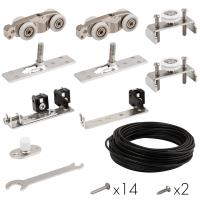 Базовый комплект для синхронного открывания дверей Comfort - PRO SET 4 /synchron/ 80 (CFA171A)