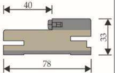 Дверная коробка  П-У 78х33х2100 мм Сицилия/Мадрид